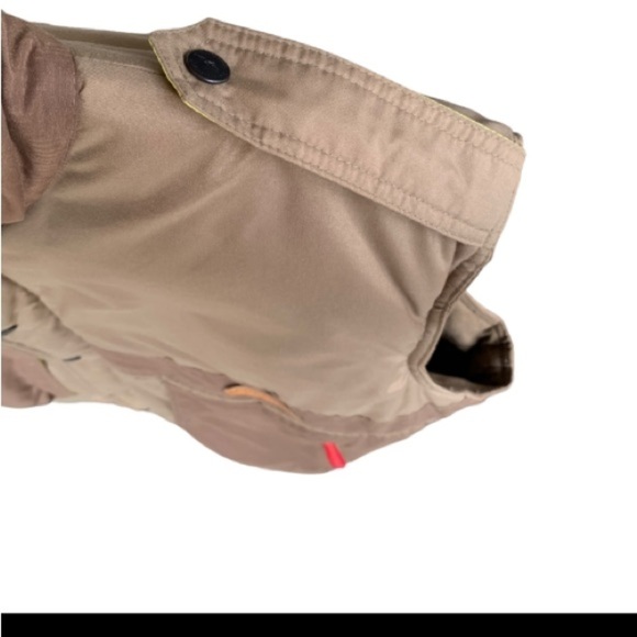 Adventure Gear Down Vest Tan Size XL Full Zip High Neck - Picture 8 of 13